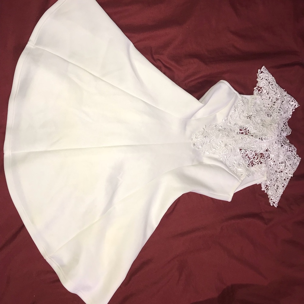 Off-White Dress. Charlotte Russe.